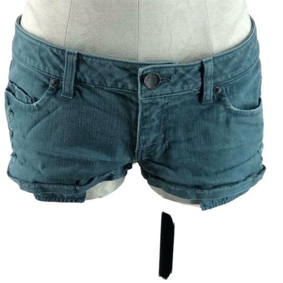 London Jean green shortie sIze 8 VS Cheeky Shorts‎ - Picture 1 of 7